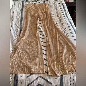 ChicMe sequin flares- medium